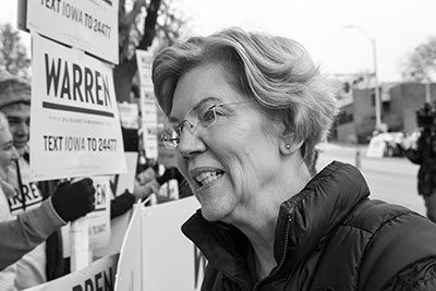 Comment on Elizabeth Warren's targets